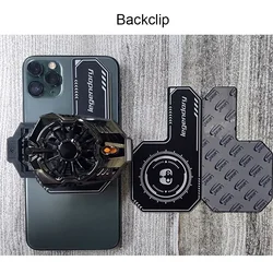 Summer Magnetic Phone Cooling Plate - Enhanced Heat Dissipation with Cooling Fans (Backclip)