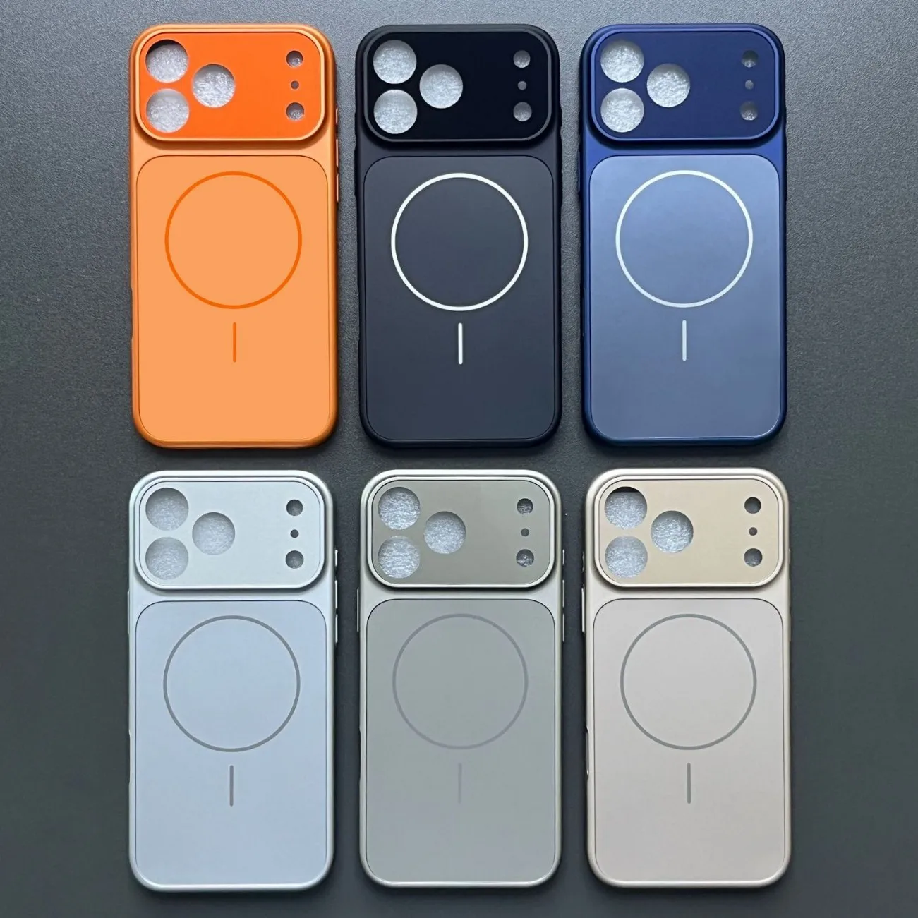 Luxurious Slim Magnetic Phone Case with Wireless Charging Compatibility