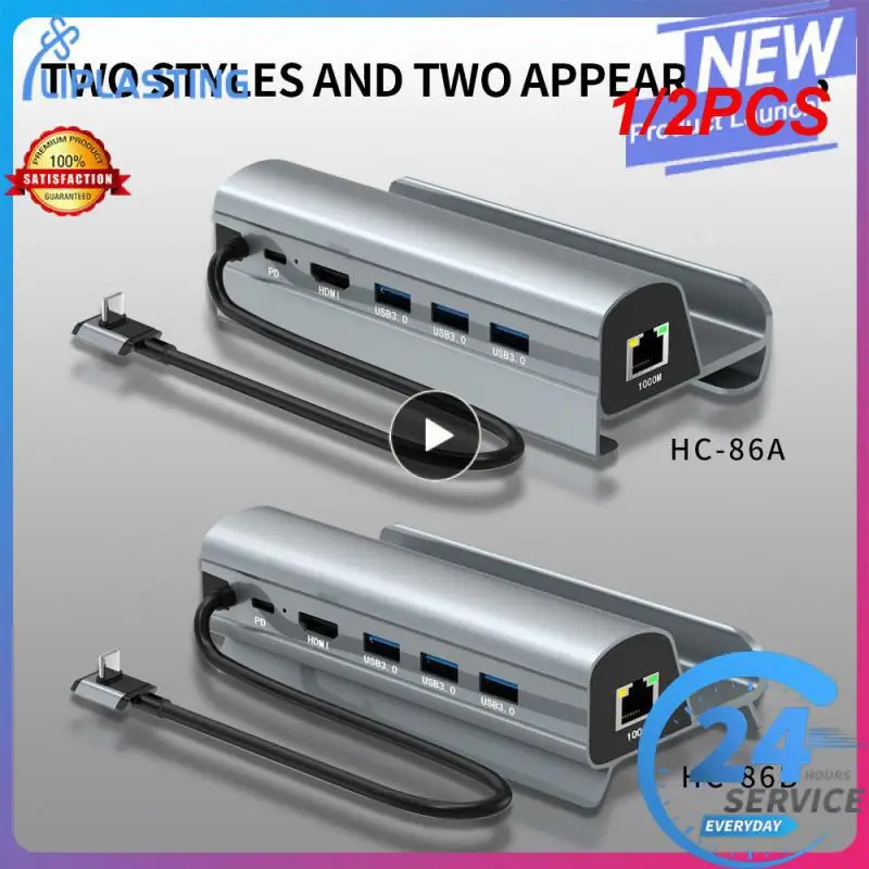 

1/2 шт. для игровой консоли GPD Win 4, специальная док-станция, подставки Win4, базовый кронштейн для боевой консоли, распределитель USB Type C