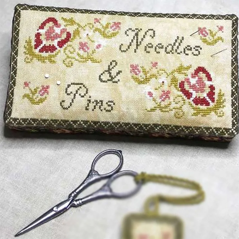 Cross Stitch Kits ZC108 Cross stitch kits Cross-stitch embroidery sets Needlework set threads Pin Needle Cushion Biscornu Counted Cross-Stitching