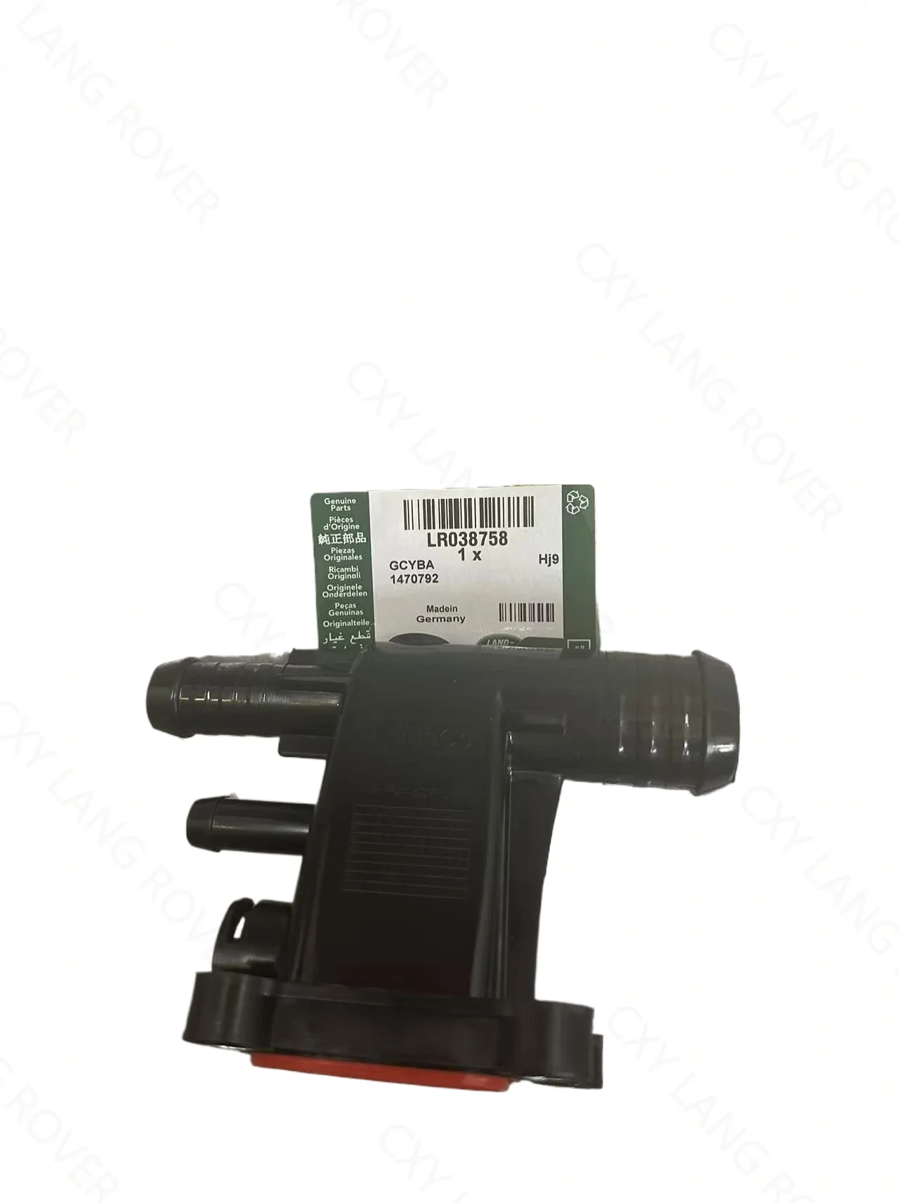 Coolant Thermostat LR038758 LR025564 Water Outlet Connector for Freelander2 Evoque Discovery Sport 2.0T Petrol Engine LD11484