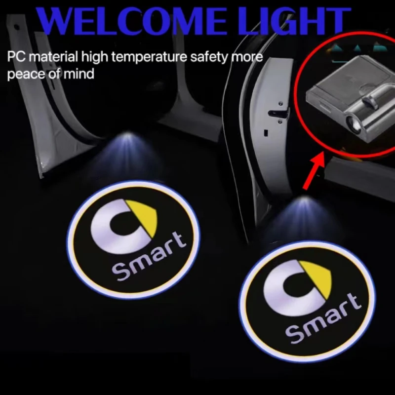 СВЕТОДИОДНЫЙ ЭМБЛЕМА для двери автомобиля, для смартфона, для Реми Forspeed, защита от удара, логотип, город, приветственная лампа, беспроводной лазерный проектор, хороший автомобиль