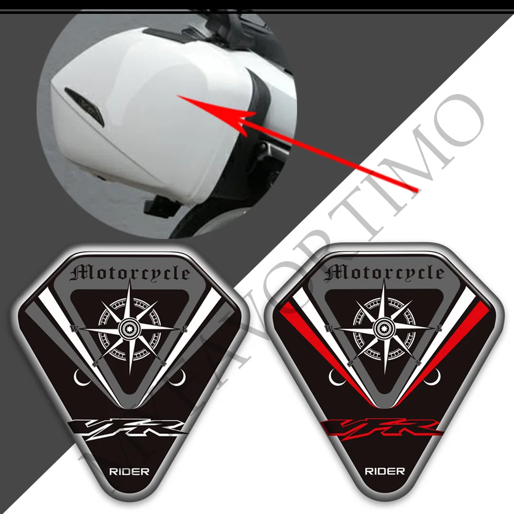 For Honda VFR 400 600 700 750 800 1200 X F VFR800 Fuel Oil Kit Knee Emblem Badge Logo Tank Pad Decal Stickers Protector Decorate