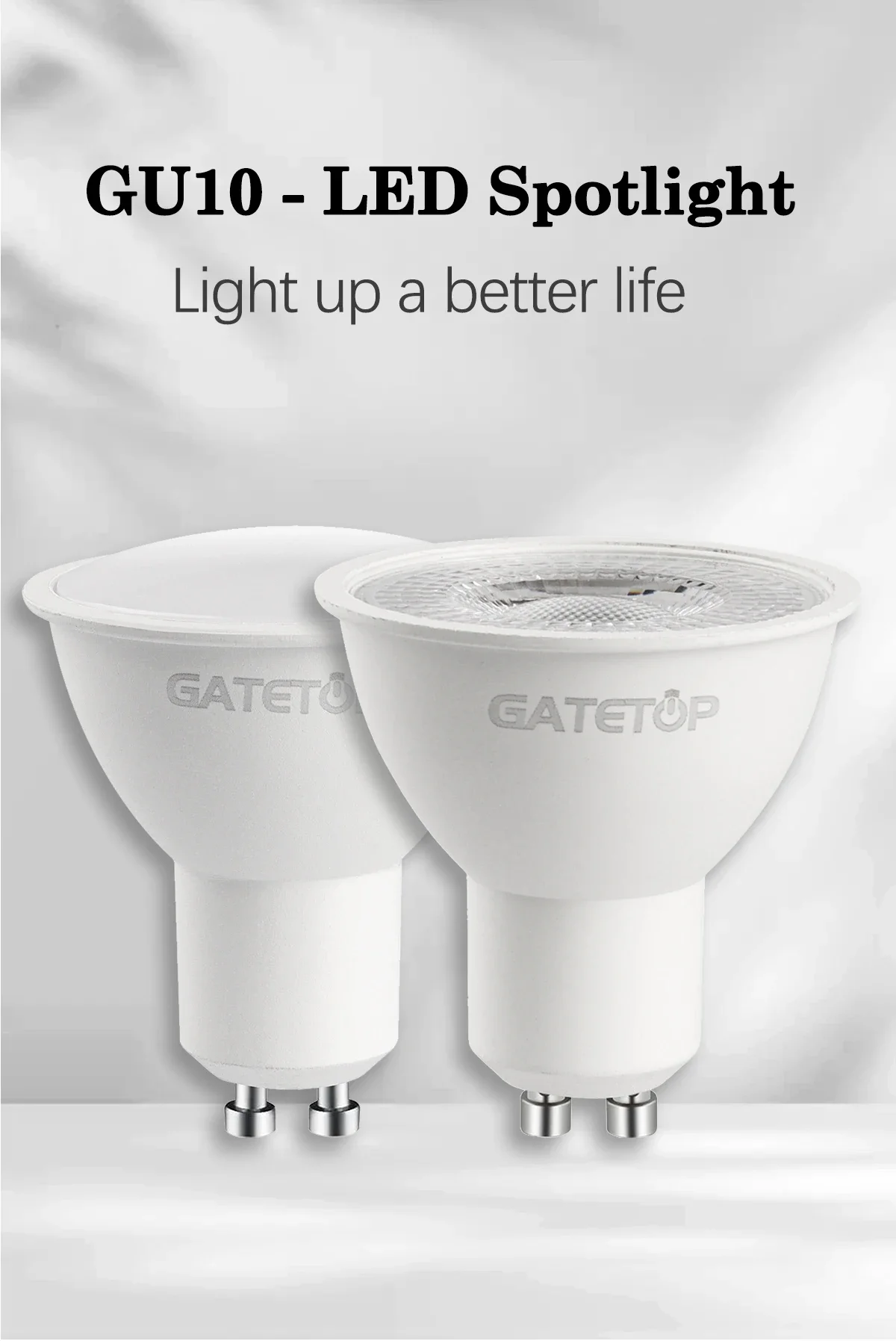 Description Picture 2 of item3pcs No Fliker GU10 Spotlights 5W 6W 7W 8W 9W LED Bulb GU10 AC220V 120V Replace 50w halogen lamp for home Lighting derection