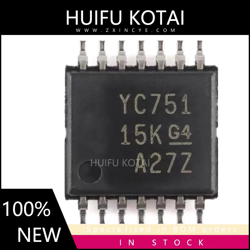 

5 шт. TS3A4751PWR YC751 TSSOP14 Новые Товары в наличии