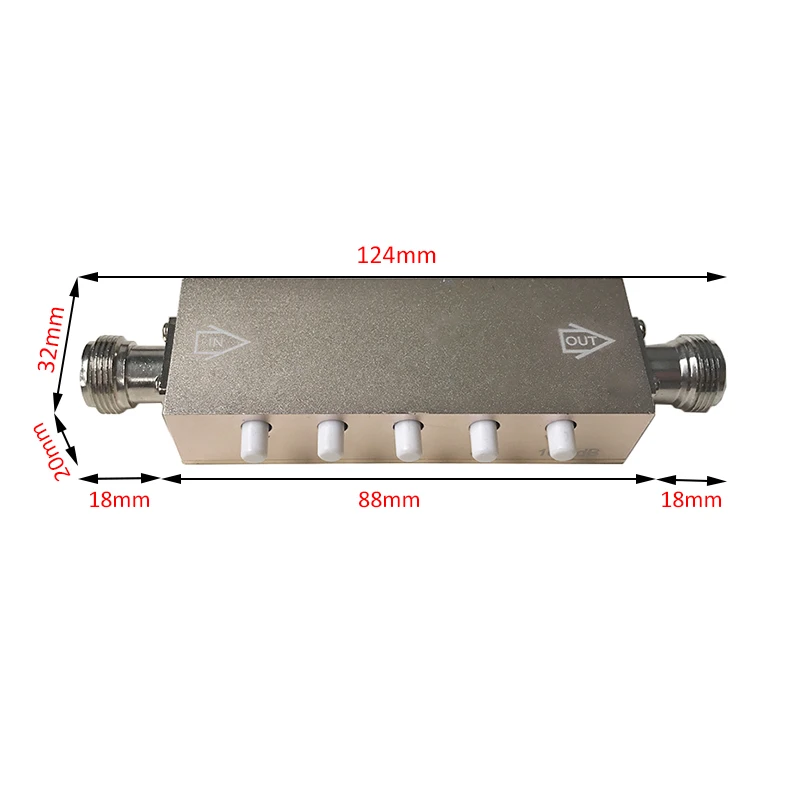 RF   DC-3GHz, -   Ŀ, 5 Ű , 0  30dB, 5W N-KK