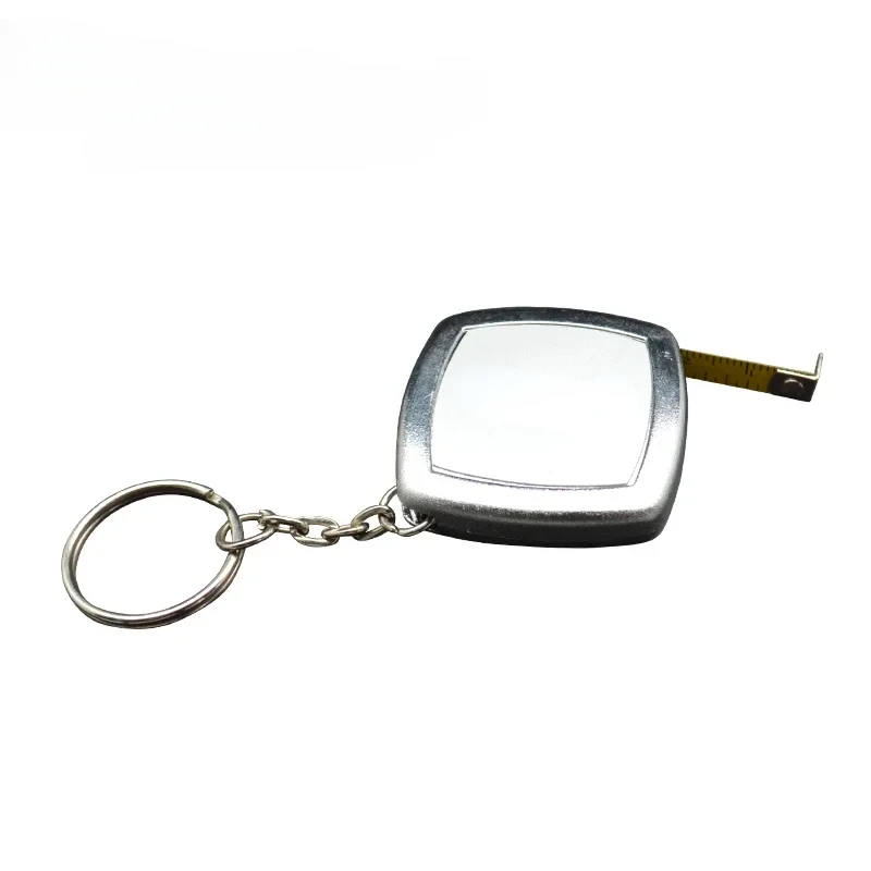 1pcs 2m Mini Tape Cute Steel Retractable Tape Measure Keychain Portable Measuring Hand Tool