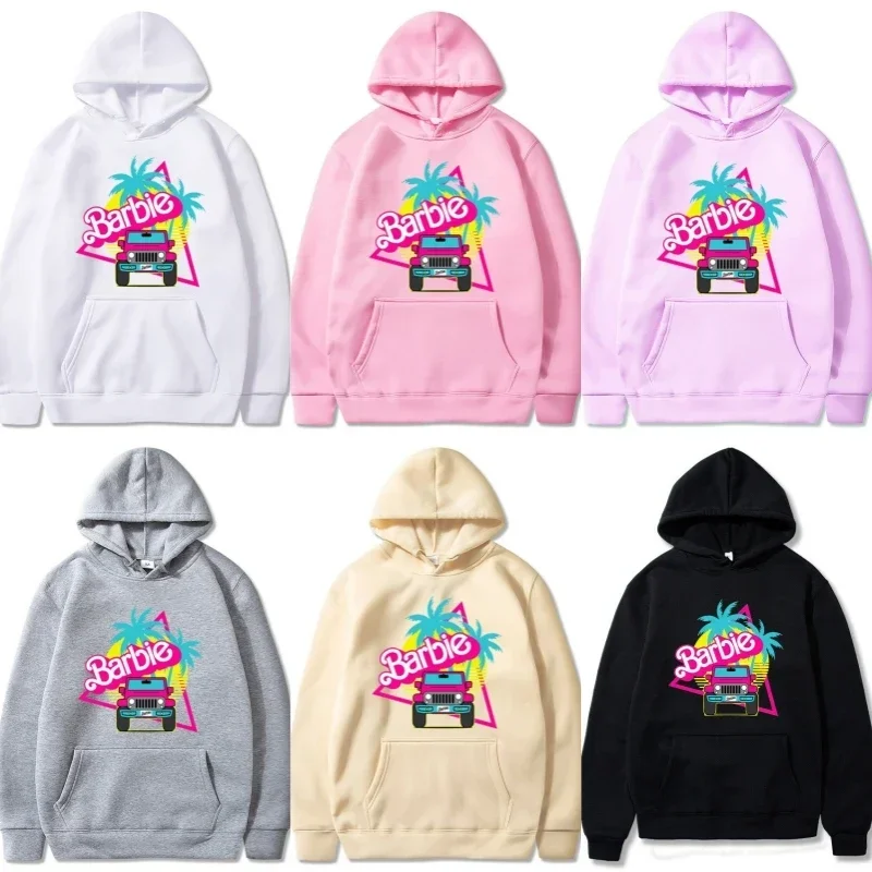 

Толстовка Kawai для Барби с аниме, милый мультяшный с длинными рукавами, удобный, приятный на ощупь, Свободный Топ большого размера, сохраняющий тепло, Повседневный, универсальный