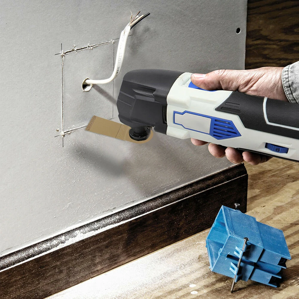 Vearter Lame Per Sega Multiutensile Da 6 Pezzi, Utensile Oscillante In Metallo Duro, Accessori Per Utensili Multifunzionali Per Piastrelle, Malta, Calcestruzzo, Muratura