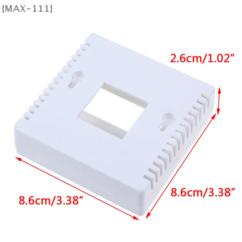 【F2-MAX111】버튼이 있는 DIY LCD1602 미터 테스터용 86 플라스틱 프로젝트 박스 인클로저 케이스