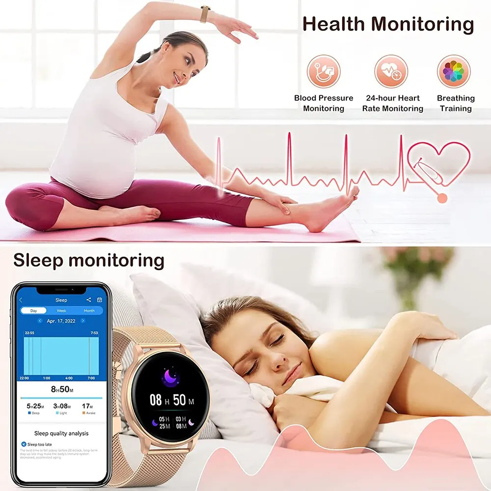 MEVADEN Bluetooth Call Smart Watch Women Custom Dial Watches Men Sport Fitness Tracker Heart Rate Smartwatch For Android IOS Y22 4