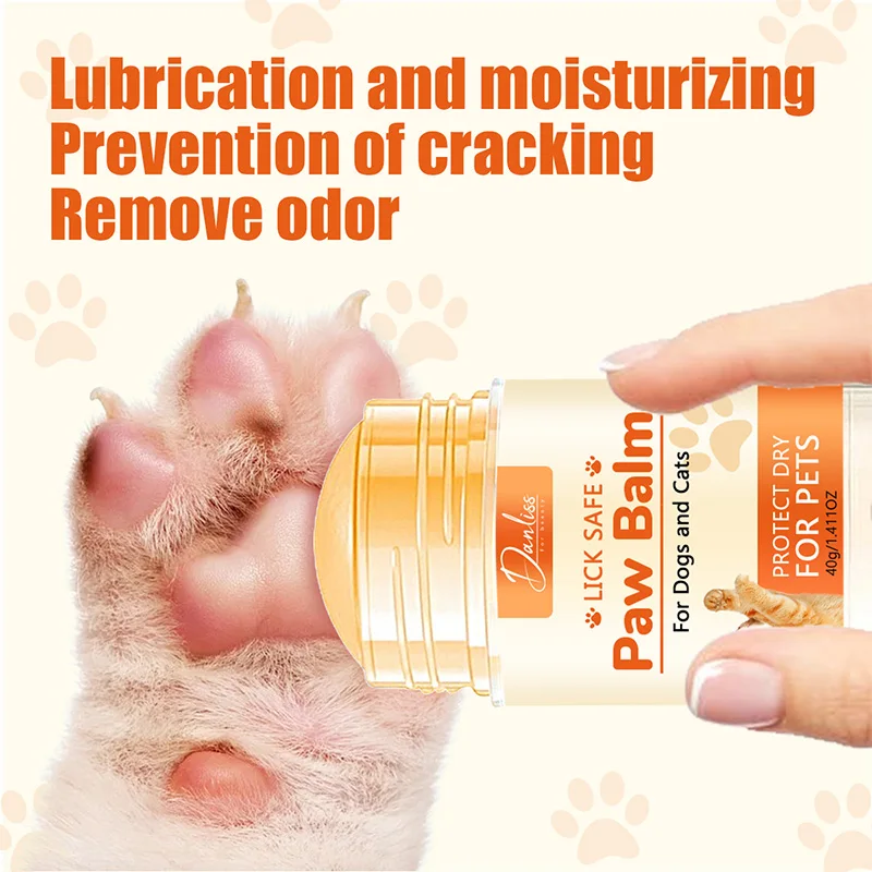 Pet Foot Moisturizing Cream Cat And Dog Foot Drying Cream Meat Mat Care Stick Claw Protection Pet Moisturizing Care