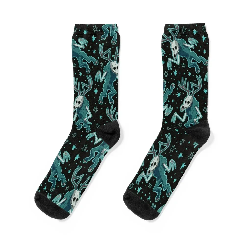 

Wendigo Cryptid Black Socks tennis moving stockings Socks For Men Women's