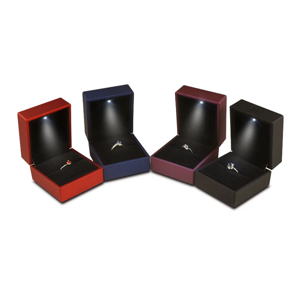 Jewelry Box with LED Lights - Packaging Size