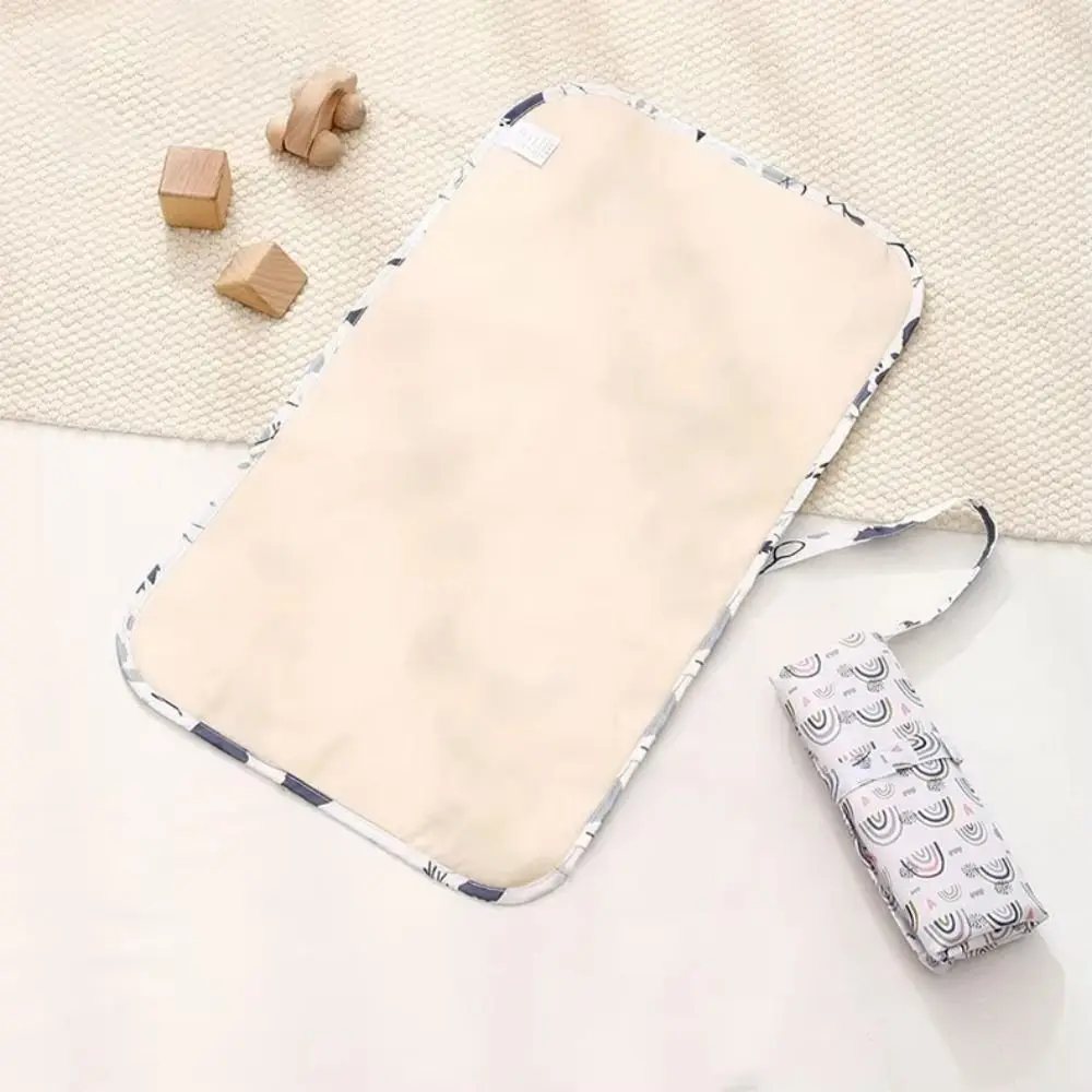 Foldable Baby Changing Mat Portable Waterproof Newborn Diaper Changer Durable Lightweight Diaper Changing Pad Infants
