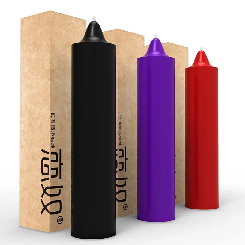 Low Temperature Candles BDSM Bondage Accessories Erotic Sex Toys Low Heat Dripping Candles Romantic for Couple Lovers sex candles bdsm sex toys