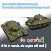 Henglong 1:30 Simulation Remote Control Tank American M26 Panxing/m4a3 Sherman Wireless Battle Tank Parent Child Interactive Toy 4