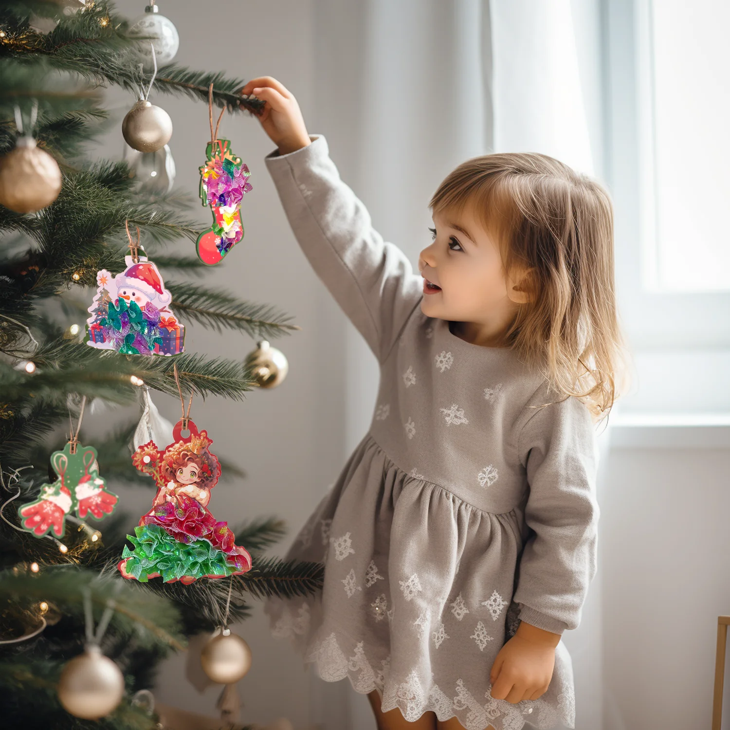 

Christmas Craft Toys For Kids, Birthday Gifr For 3-14 Year Old Girls