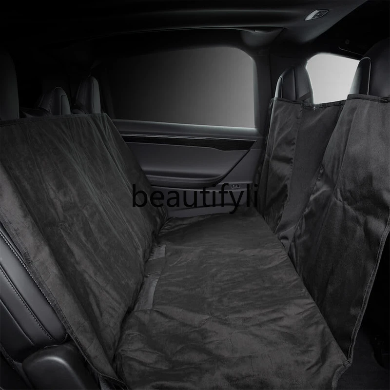 Model x Car Pet Pad Waterproof Breathable Isolation Dust Paw Prints Hair
