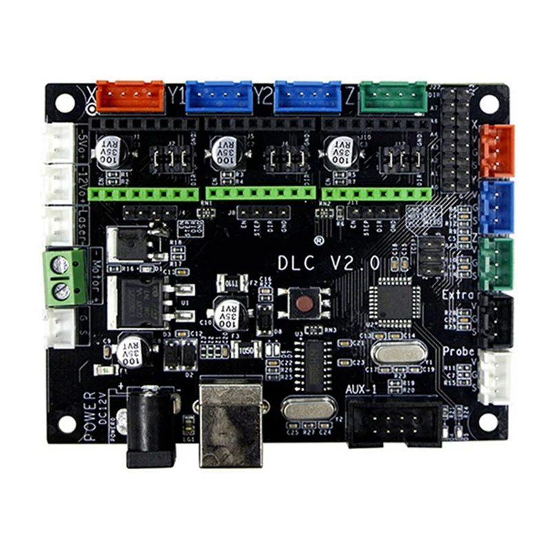 

2X For MKS DLC Main Control Board CNC Control Board Engraving GRBL CNC Shield Compatible Motherboard MEGA328P