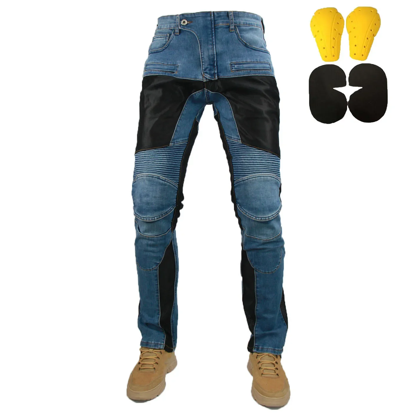 

Новинка 2021, мотоциклетные брюки PK719, всесезонные, уличные, дышащие, эластичные, тонкие, мотоциклетные, технические защитные принадлежности, защита