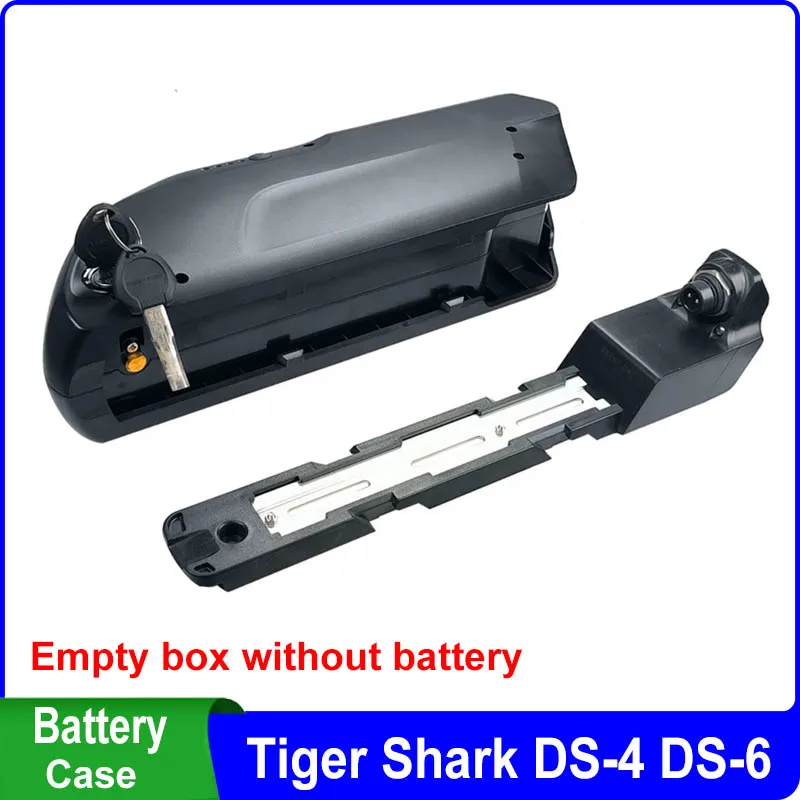 Ebike Tiger Shark Battery Box Ds4 Ds6 36v 48v Ds6 Case 10s 4p 6p 13s 3p 5p Nickel Strip 30a Bms para Faça Você Mesmo E-bike Battery Pack - Image 5