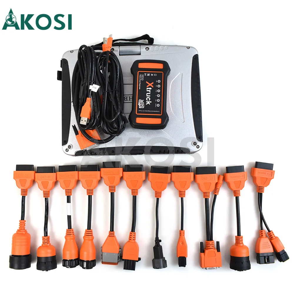 

2023 Heavy equipment Xtruck HDD Y009 Universal Multifunctional 6 in 1 Excavators Construction Vehicles Diagnosis Tools With CF19