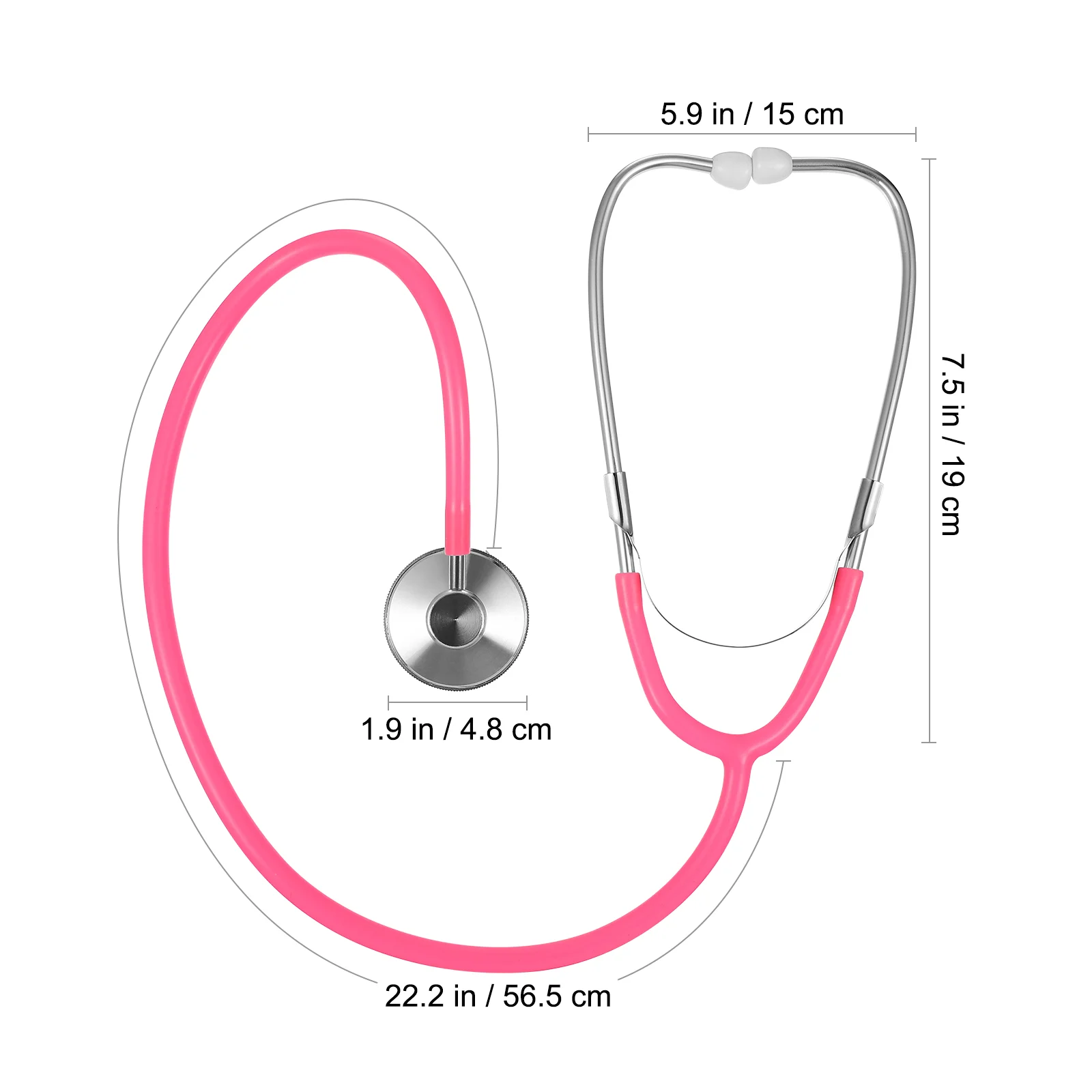 Play Stethoscope for Kids Doctor Playset Real Working That Works Toy Toys Nurse Children Single Use 2
