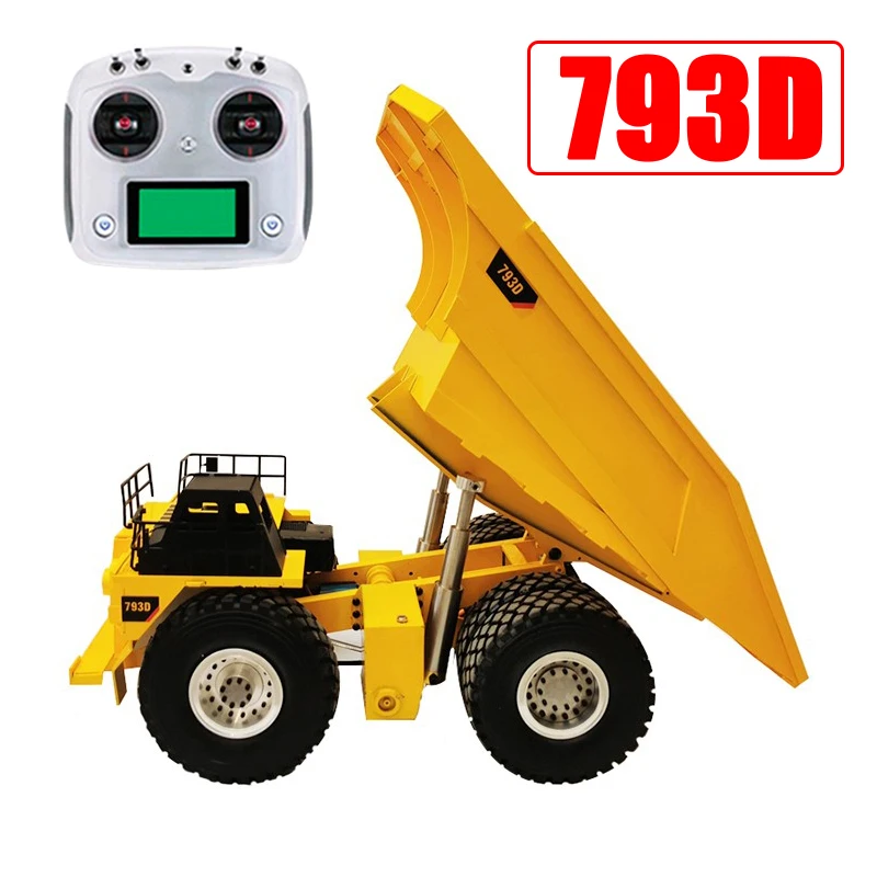 114HydraulicRCMiningTruckModel793DDumperRTRMetalHydraulic