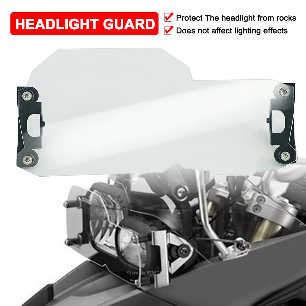 

Motorcycle Headlight Protector Guard For BMW F800GS F700GS F650GS Twin cyl. 2008-2016 2017 Head light Lamp Protection Cover Len