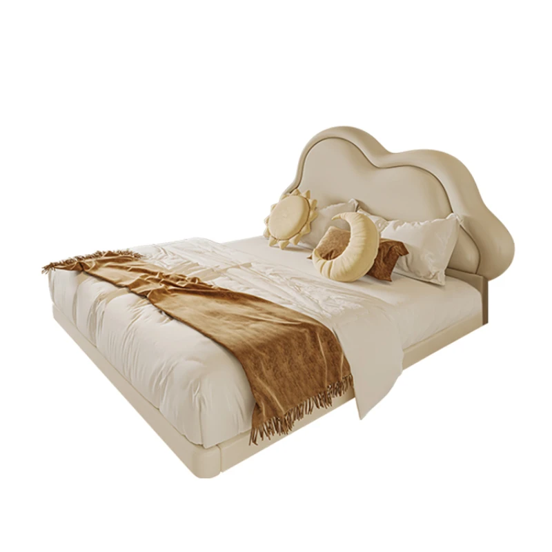 Unique Pretty Children's Bed White Cute Modern Comferter Children Beds Princess Loft Cama Infantil Bedroom Set Furniture 6