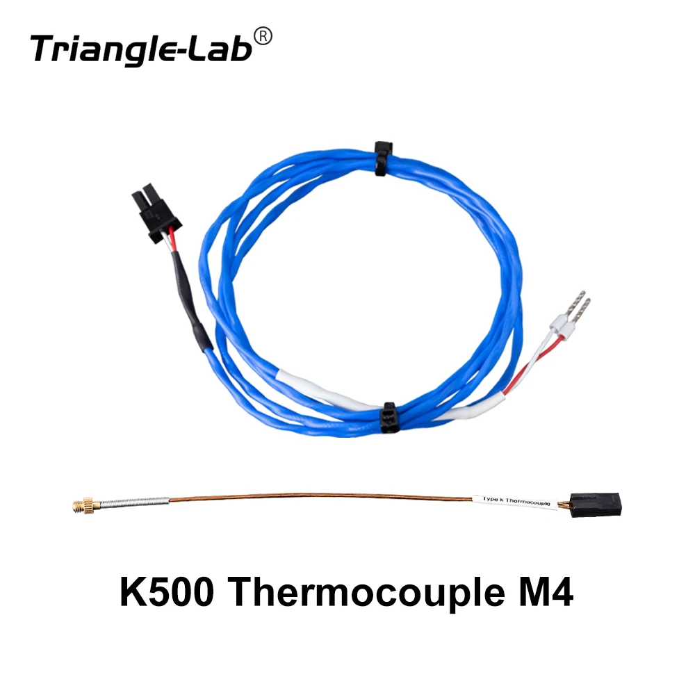 Trianglelab Rapido v2 Kit Aquecedor de Cerâmica Termopar Heatblock K500 m4 104gt2 100k 3950 Pt1000 para Hotspot Rapido V2.0 - Imagem 6