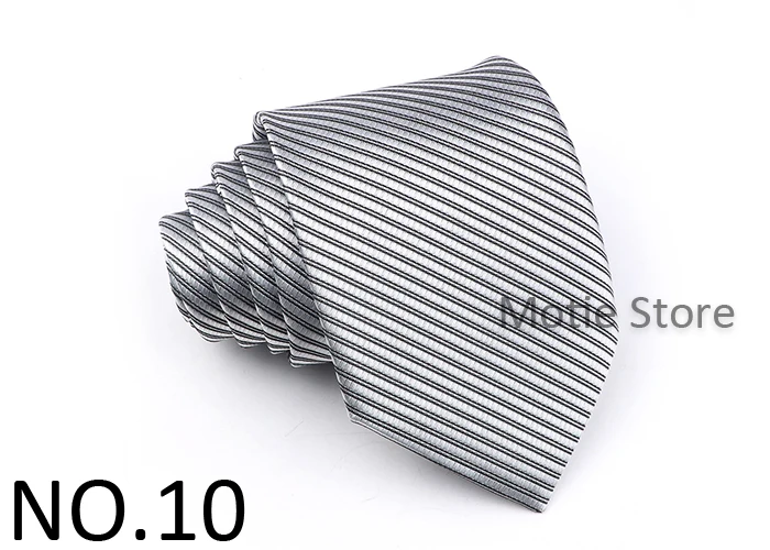Neue Design Einfarbig Gestreiften Krawatte Schwarz Blau Polyester Krawatte Für Männer Hochzeit Business Party Tragen Hemd Anzug Zubehör Geschenke – Detail 11