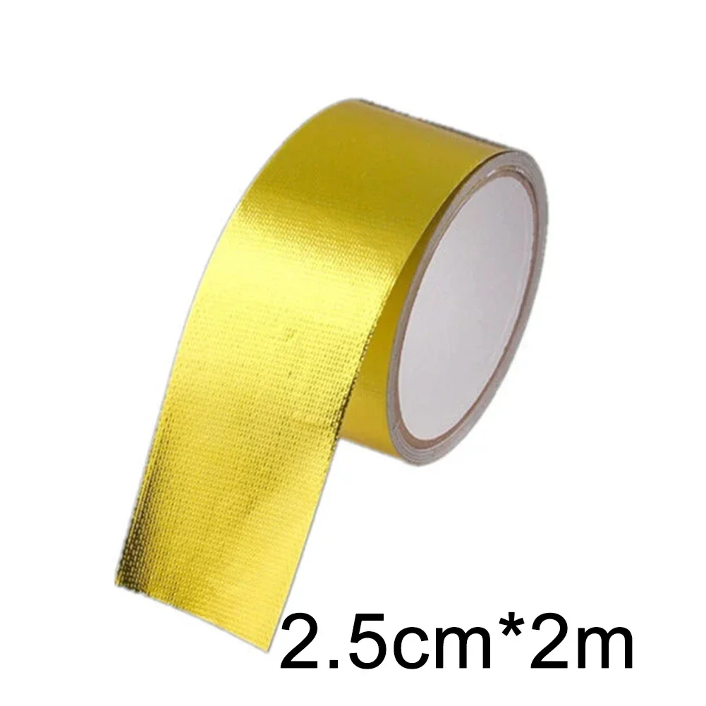 Car Exhaust Wrap Thermal Installation Heat Insulation Tape Roll High Temperature Resistance Note Number Easy Installation