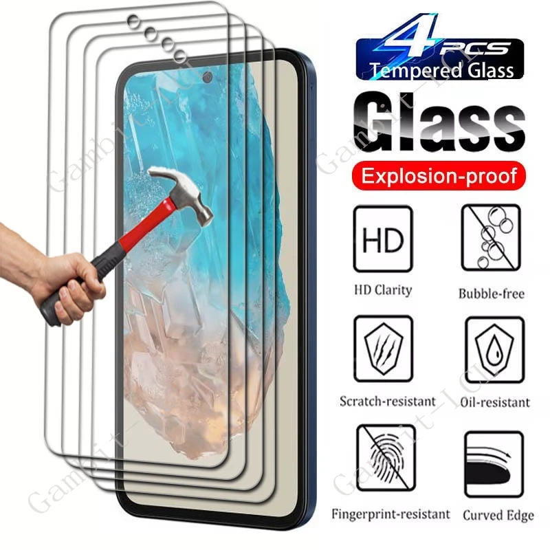 4PCS Premium Tempered Glass Screen Protector Film