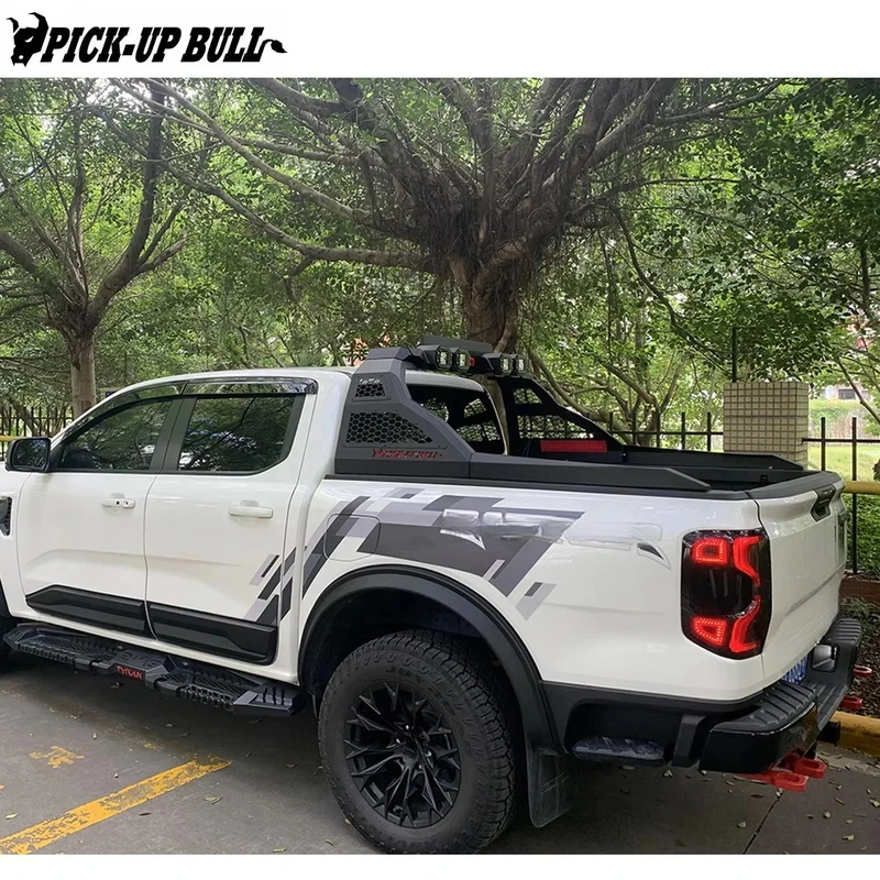 4X4 트럭 리모컨 버튼 듀얼 컨트롤 롤바 (힐룩스, 나바라, 디맥스, 레인저, NP300용) 자동 스포트라이트 스틸 스포츠 롤바 포함