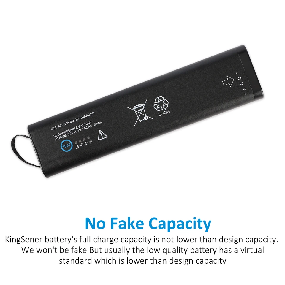 KingSener High Capacity Li-ion Battery for GE DASH Devices