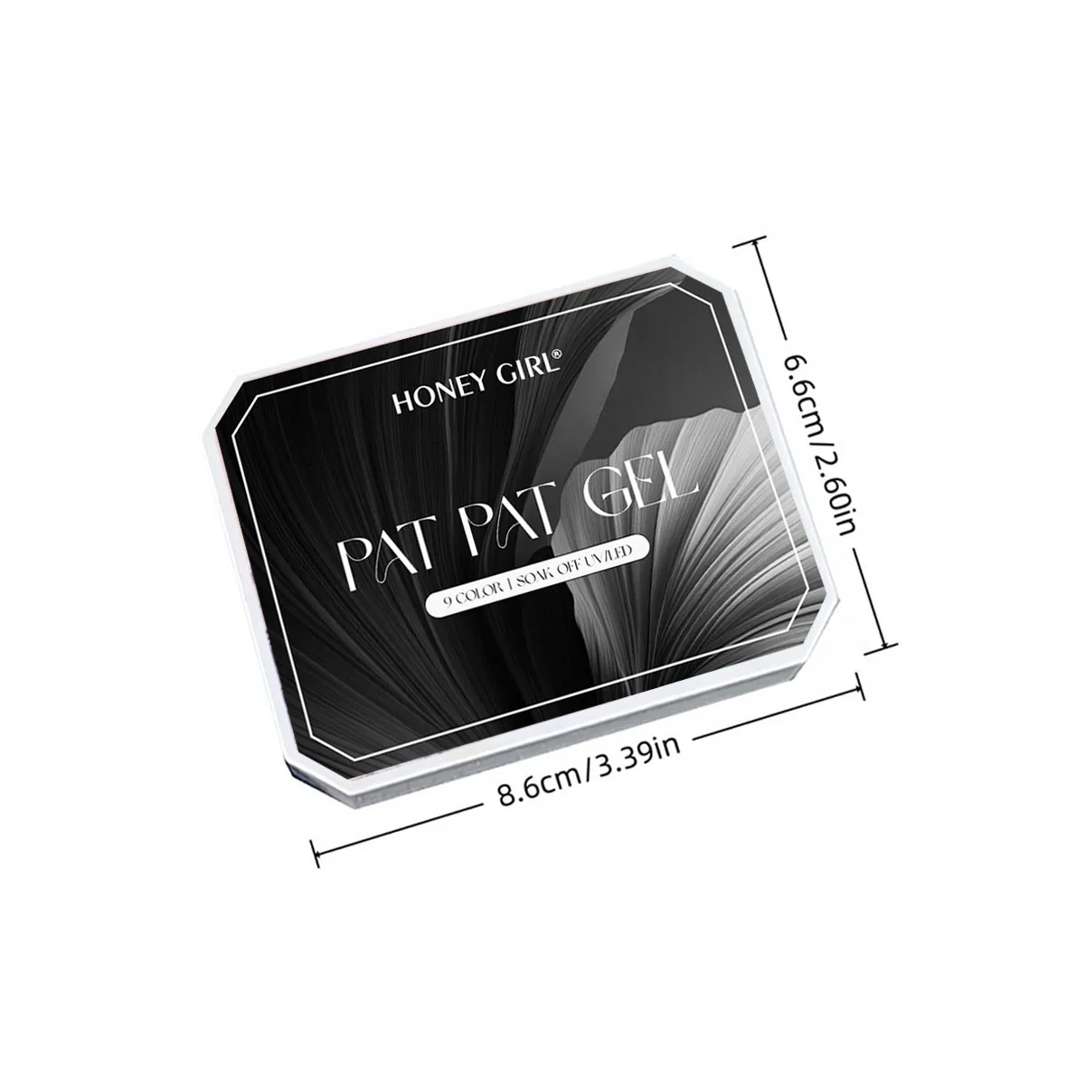 1pc black and white solid nail polish gel patting gel gypsum gel Y2K solid color shiny luster long-lasting DIY home salon ﻿ - 6