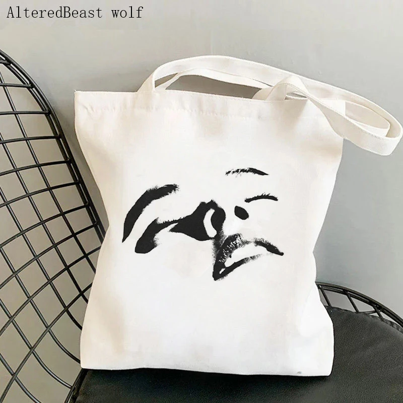 Women Shopper bag Mitski Personne Fille Kawaii Bag Harajuku Shopping Canvas Shopper Bag girl handbag Tote Shoulder Lady Bag