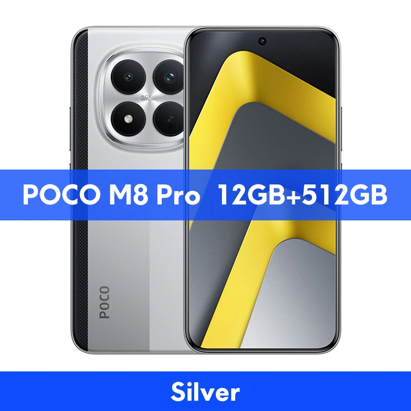 World Premiere】POCO M8 Pro 5G Smartphone Global Version