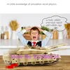 New Update 40CM Large Size Type 10 Main Battle 2.4G RC Tank 40Mins 330 Degree Turret Rotation Independent Suspension Shock Tank 4