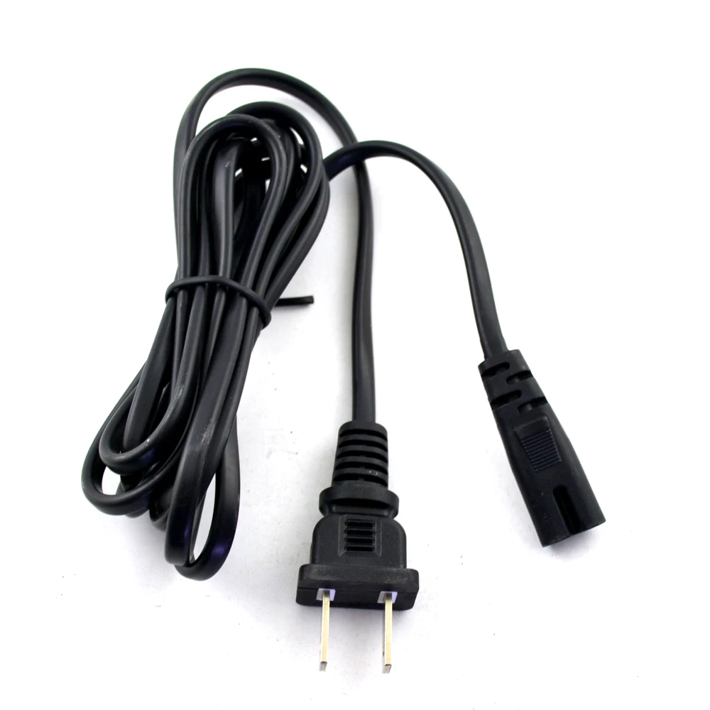 Nuovo Per Ps1/Ps2/Ps3/Ps4/Xbox/Sega Dc Slim Us Plug 2-Prong Port Cavo Di Alimentazione Ca Cavo Per Alimentazione Console Playstion 4