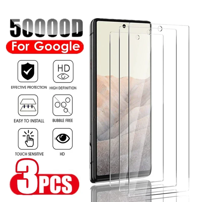 

Пленка из закаленного стекла для Google Pixel 8 Pro 7 7A 6A 4 3 Защита экрана размера XL, Защитная пленка для Google Pixel7 8Pro Pixel6A Pixel8