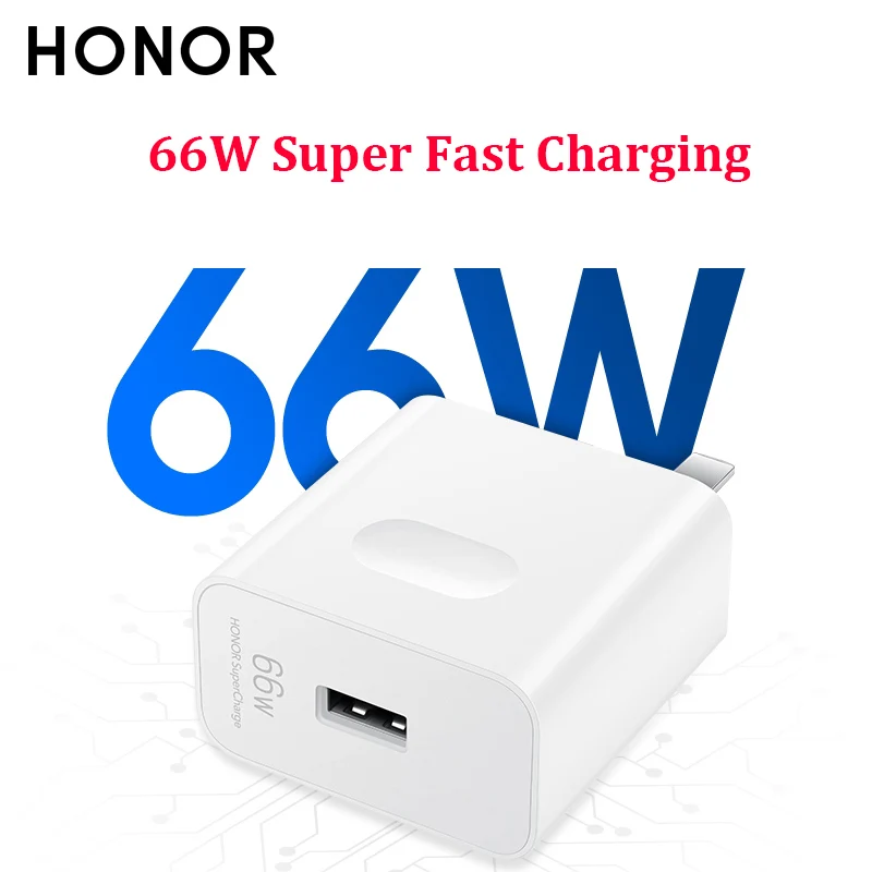 Original Honor 50 60 Pro 66W Super Fast Charger 11V 6A USB Type C Cable ...