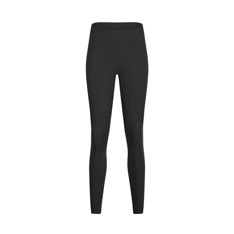High waist hip lift no embarrassing line yoga pants women's elastic fitness exercise nine points yoga pants