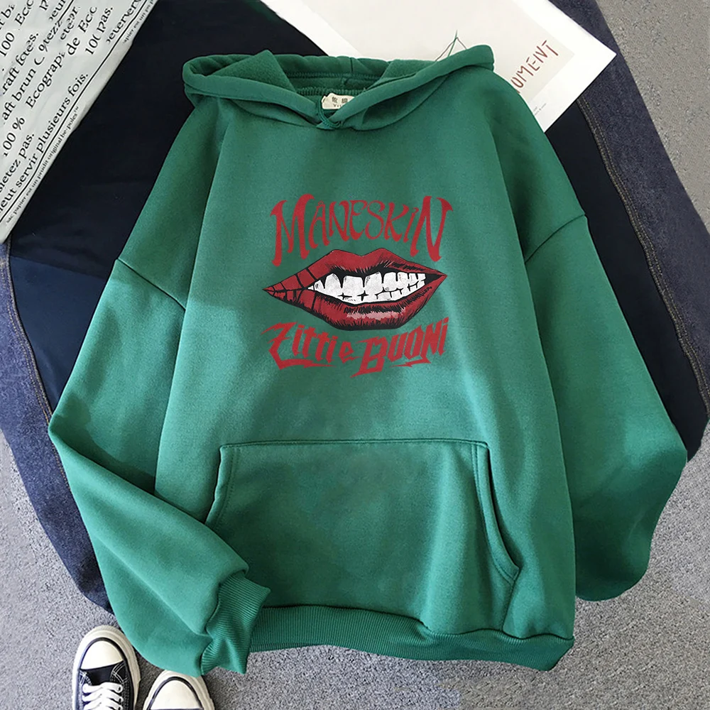 

The latest Maneskin Hoodies sweatshirts Italian singer Hoodie Harajuku Thin Men's sweatshirts, comfortable Hoodies, pullovers