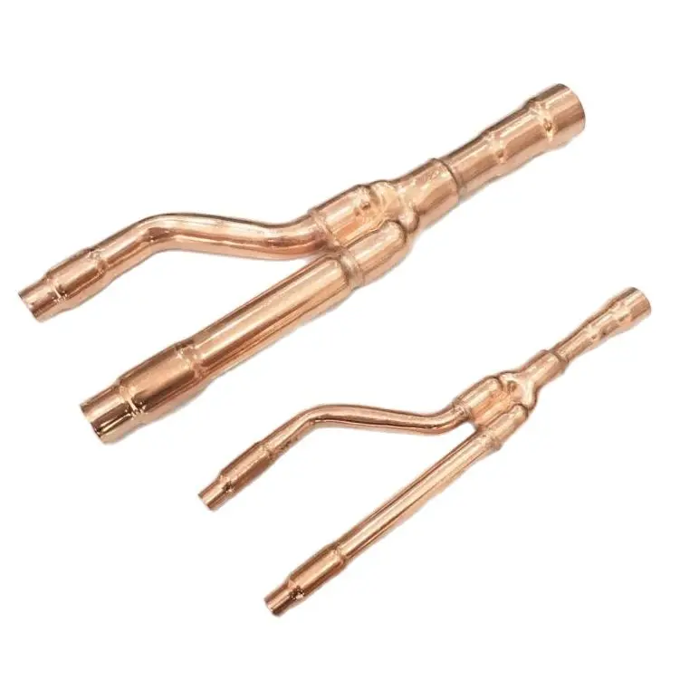 NEW for Central air conditioner branch a two 22T 33T 72T 73T 75T copper manifold sub parts