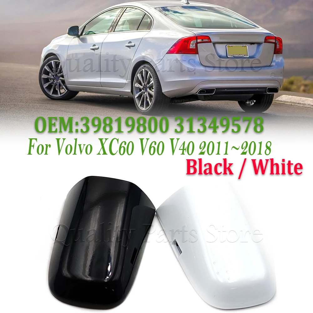 Autodeurgreepafdekking Voor Volvo S60L V60 V40 XC60 2011-2023 Auto Front Exterieur Onderdelen Deurgreep Cover Sleutelgat Trim Cap 39819800 31349578 ( Color : Copper