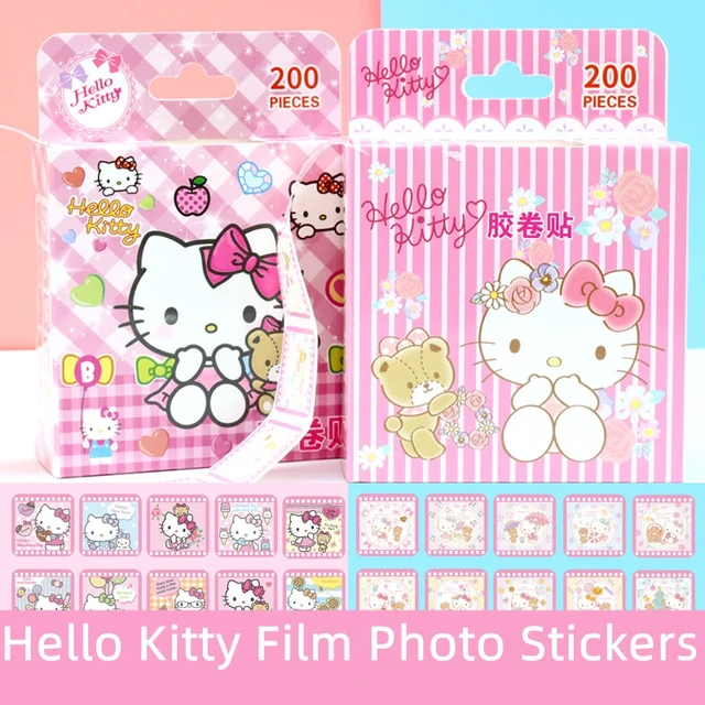 Cute Sanrio Stickers Book 24 Starting Account Material Stickers Kulome  Big-eared Dog Cartoon Girl Stickers Decorative Toys