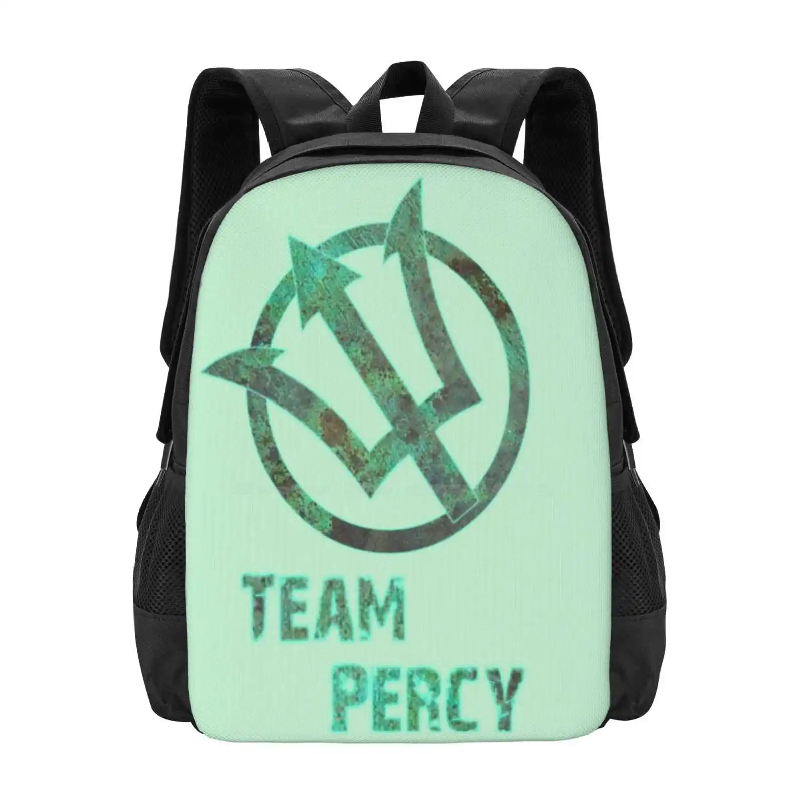 

Дизайнерский рюкзак Team Percy с 3d принтом, Студенческая сумка, сумка Percy Jackson и The Zeus греко-римские Poseidon annжет Чейз Hereos Of